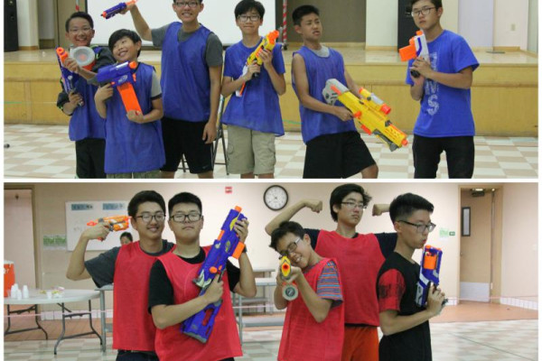 <p>Let the nerf-gun battle begin!&nbsp;</p>
